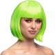 Short Cabaret Wig ( Neon Green )