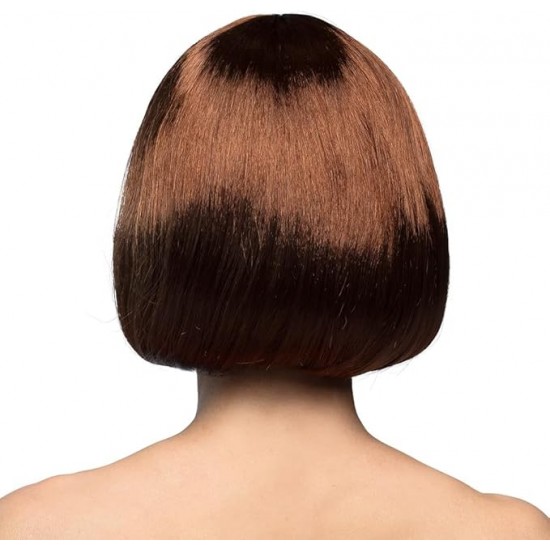 Short Cabaret Wig ( Brown )
