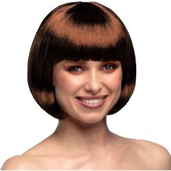 Short Cabaret Wig ( Brown )