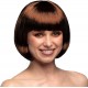 Short Cabaret Wig ( Brown )