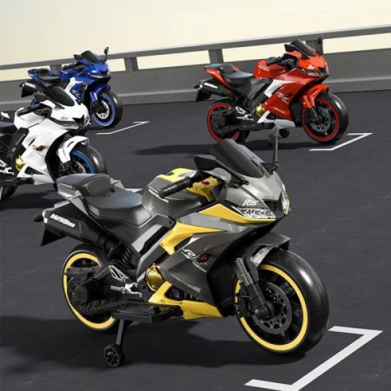 Electric motorcycle for children aged 1 to 12 years