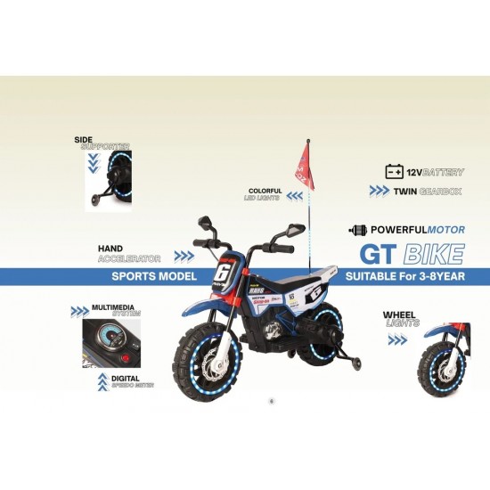 12V Kids Ride On Motorcycle