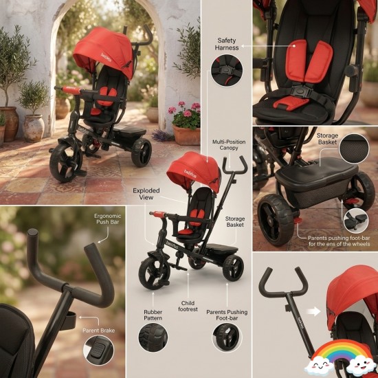 Tricycle With Handle