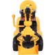 2 in 1 Ride On Toy Digger Excavator Grabber Bulldozer with Helmet