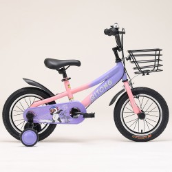 Children's Bicycle Training Wheels and Basket Included  16"