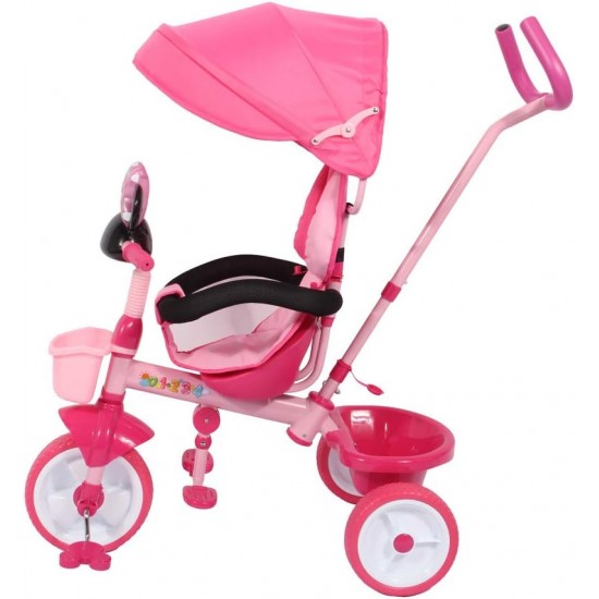 Minnie Mouse Tricycle With Handle
