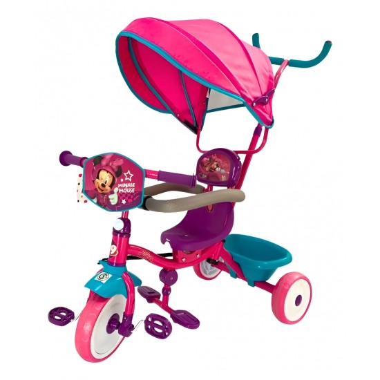 Minnie Mouse Tricycle With Handle