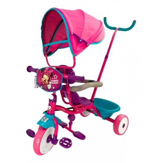 Minnie Mouse Tricycle With Handle