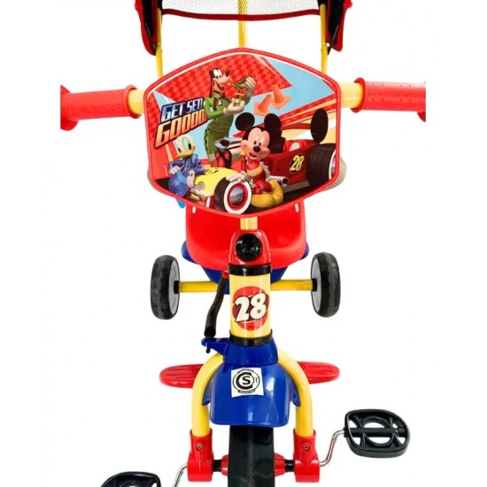Mickey Tricycle With Handle