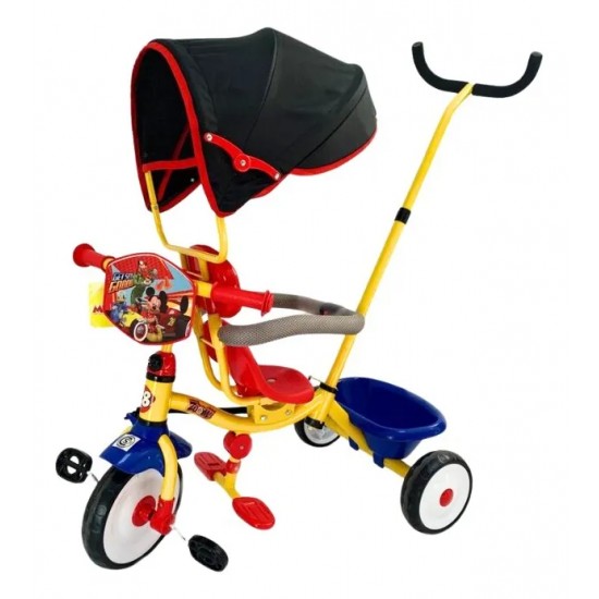 Mickey Tricycle With Handle