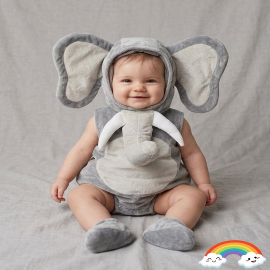 Elephant Baby Costume