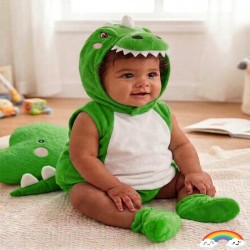 Green Dino Baby Costume