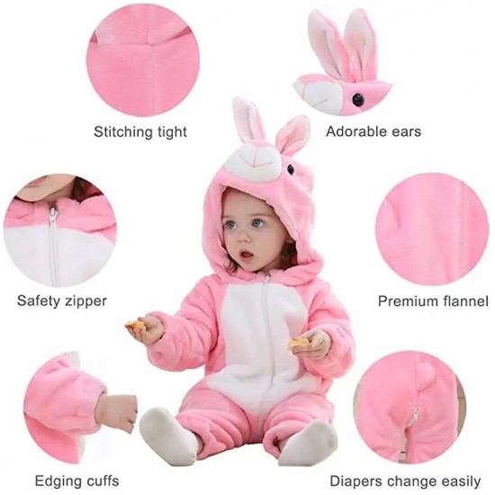 Pink Rabbit Baby Costume