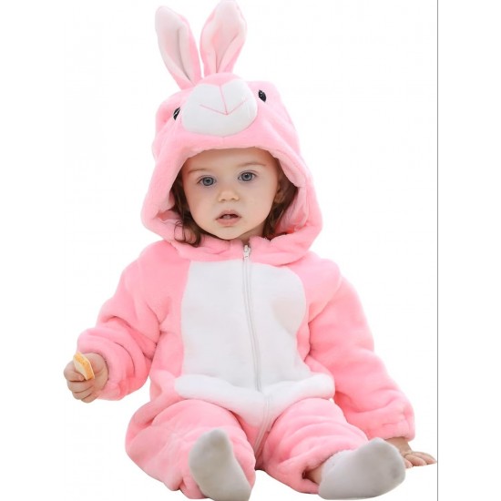 Pink Rabbit Baby Costume