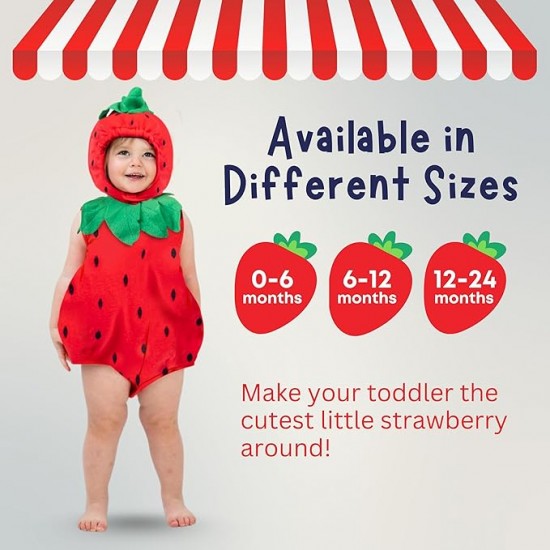 Strawberry Baby Costume