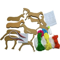 Mom and Baby Yarn Unicorns 39781