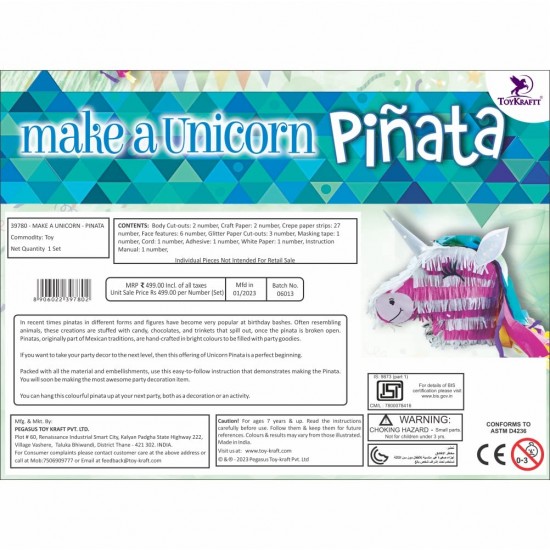 Make A Unicorn Pinata 39780