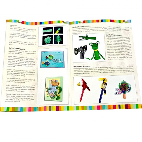 Paper Quilling Finger Puppets 39533