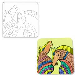 Glass Painting Madhubani 39511