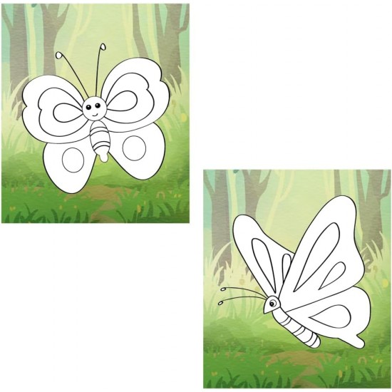 39580 Pictured In Sequins - Butter Flies