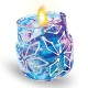 Glass Painted Mini Candle Jars 39774