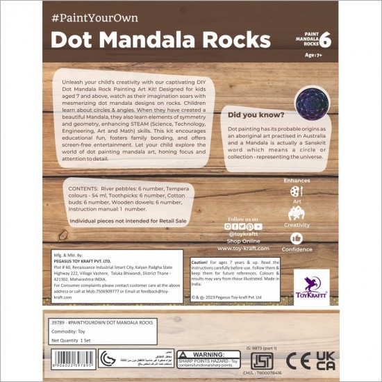 Dot Mandala Rock Painting 39789