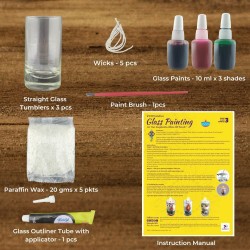 Glass Painting Candle Making Kit 39479
