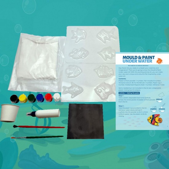 Mould and Paint Under Water (Fish) 39572