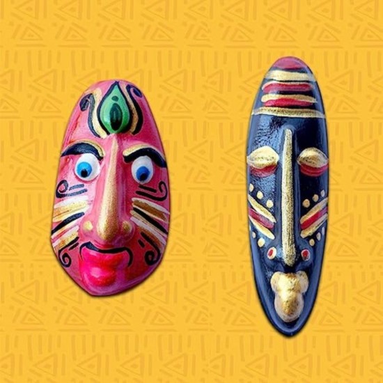 Mould and Paint Tribal Masks 39429
