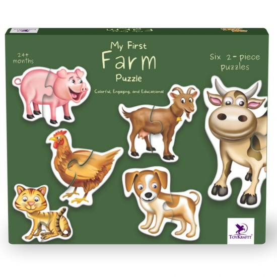 My First Farm Animal Puzzles 39110