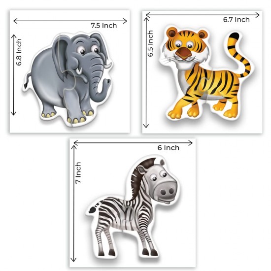 My First Jungle Animal Puzzles 39109
