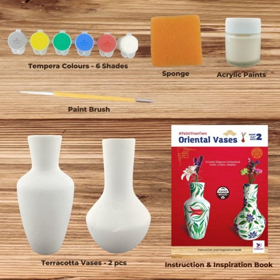 Paint Your Own Oriental Vases 39419