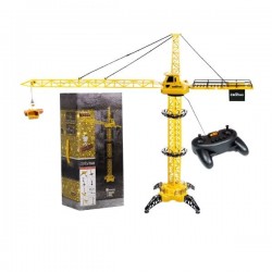 128cm Adjustable Height Wired Construction RC Toy Tower Crane With Lights