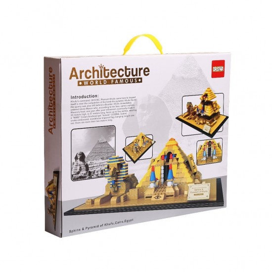 Building Block Pyramid 1187 pcs 