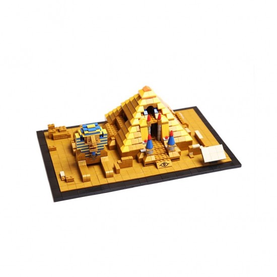 Building Block Pyramid 1187 pcs 