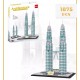 Petronas Twin Towers Kuala Lumpur Building Block Set (1875 Pcs)