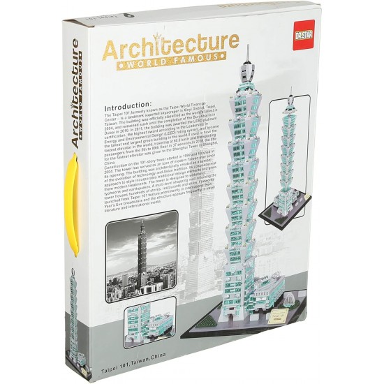 Architecture Taipei 101 for Unisex - 2131 Pieces