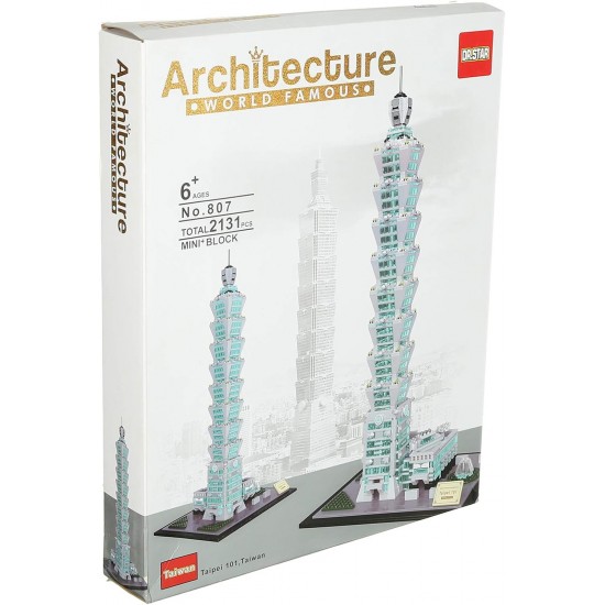 Architecture Taipei 101 for Unisex - 2131 Pieces