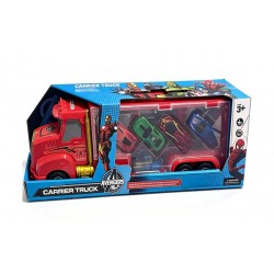 Avengers truck with 5 cars