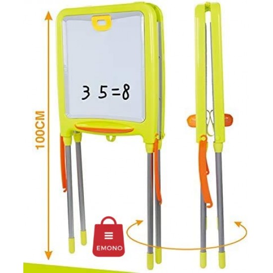 2 in 1 Multi Functional Metal Writing Board Magnetic Black and White Board