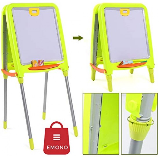 2 in 1 Multi Functional Metal Writing Board Magnetic Black and White Board