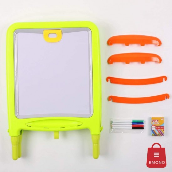 2 in 1 Multi Functional Metal Writing Board Magnetic Black and White Board