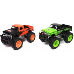 Friction-Powered Metal Offroad Pickup