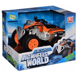 FRICTION-POWERED METAL ATV TOY CAR