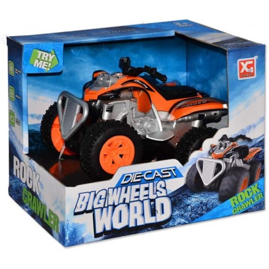 FRICTION-POWERED METAL ATV TOY CAR