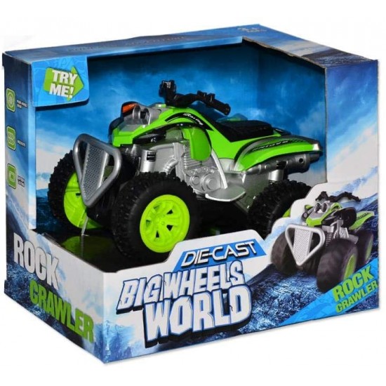 FRICTION-POWERED METAL ATV TOY CAR