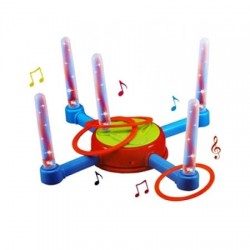 Lights & Music Rotating Ring Toss Game