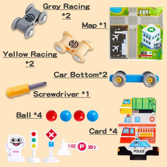 Paradise Track Racing Assembly Playset