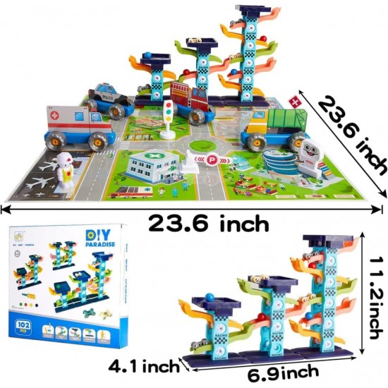 Paradise Track Racing Assembly Playset