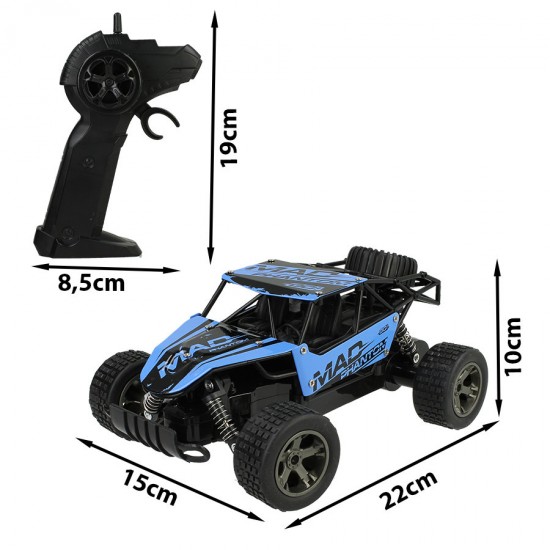 2.4GHz Die Cast Mad Phantom High Speed Rechargeable Car